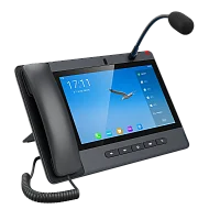 Fanvil Android 9.0 Built-in Adjustable 8MP Camera with a Privacy Cover10-party Audio Conference,3-party Video ConferencPTM handsetDual Gigabit ports, PoE IntegratedHD Voice20 SIP Lines (A320I BLACK)