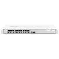 Коммутатор MikroTik Cloud Smart CSS326-24G-2S+RM 24x RJ45 (CSS326-24G-2S+RM)