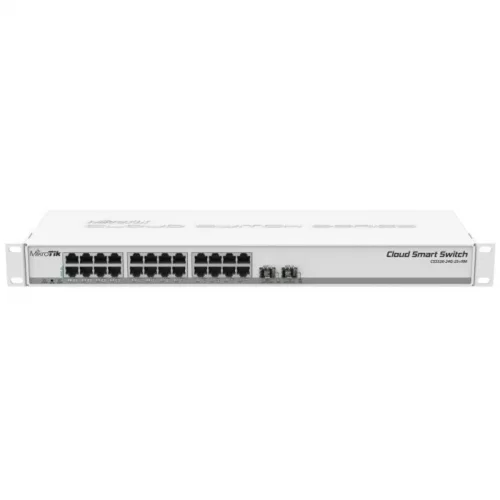 Коммутатор MikroTik Cloud Smart CSS326-24G-2S+RM 24x RJ45 (CSS326-24G-2S+RM)