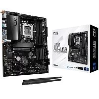 Материнская плата ASROCK Z890 PRO-A WIFI, LGA1851, Z890, 4*DDR5, 4*SATA, 4*M.2, 4*USB 3.2, 4*USB 2.0, Type-C, 1*PCIx16, 2*PCIx4, 1*M.2 (Key E), HDMI+DP, ATX