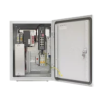 Уличный коммутатор OSNOVO OS-34TB1(SW-80802/I(port 90W)) Уличный коммутатор на 10 портов с термостабилизацией и резервным питанием на базе уличной станции OS-34TB1. Порты: 1 x GE (10/100/1000Base-T) с PoE BT (до 90W) +