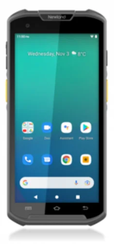 Терминал сбора данных Newland MT9300 WWAN, Android 13 GMS, 5.5 touchscreen, STRAIGHT 2D CMOS Mega Pixel imager with Laser Aimer (CM66), 4GB/ 64GB, BT, WiFi5, 4G, GPS, NFC, Camera. Protective case, USB-C cable, battery, scr (NLS-MT9300-W4-SS)