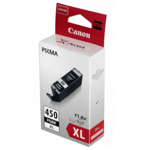 Картридж CANON PGI-450XL PGBK, черный пигмент, 22 мл., повышенной емкости (6434B001)