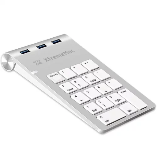 Цифровой блок Numpad клавиатуры XtremeMac Mechanical Numpad (XM-NPHUB33-SLV) (XM-NPHUB33-SLV) Цифровой блок Numpad клавиатуры XtremeMac Mechanical Numpad (XM-NPHUB33-SLV)