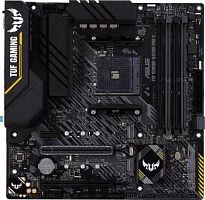 Материнская плата ASUS TUF GAMING B450M-PRO II, Socket AM4, B450, 4*DDR4, DVI+HDMI, CrossFireX, SATA3 + RAID, Audio, Gb LAN, USB 3.1*6, USB 2.0*6, COM*1 header (w/ o cable), mATX ; 90MB1610-M0EAY0