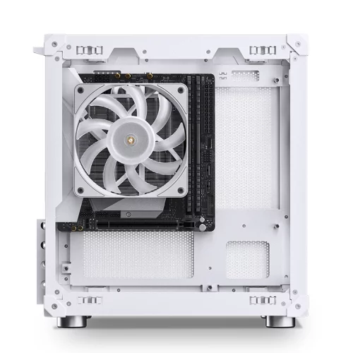 Корпус без блока питания/ Case JONSBO C6-ITX, Micro-Tower, no fan, 1xUSB-A 3.0 + 1xUSB-C 3.1, mDTX, mITX White (C6-ITX WHITE) фото 12