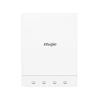 Ruijie Wall Plate Wi-Fi 6 (802.11ax) Access Point, standard size of 86-type faceplate, built-in antenna, dual-radio dual-band, support 574.5Mbps @2.4G and 1.2Gbps @5G, up to 4 spatial stre (RG-AP180)
