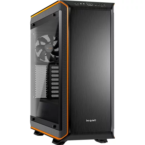 Корпус ПК без блока питания/ Case be quiet! DARK BASE PRO 900 rev.2, Full-Tower, TG, 3x140mm, 3xUSB-A 3.2, 1xUSB 3.2 Type-C, E-ATX, ATX, mATX, mITX Black/ Orange (BGW14)