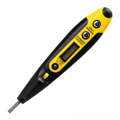 Индикаторная отвертка-тестер напряжения цифровая Deli DL8005 (12-250 В)