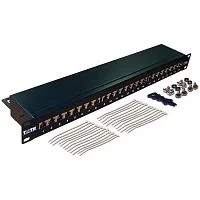Эскиз Патч-панель Lanmaster TWT-PP24STP 24x RJ45 (TWT-PP24STP)