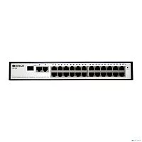 Коммутатор/ Smart Managed Switch 24x100Base-TX, 1x1000Base-T, 1xCombo 1000Base-T/SFP, 19" w/brackets (OS1326/A1A)