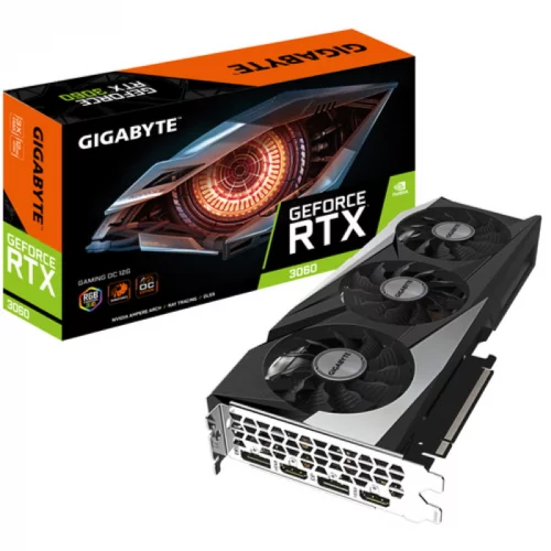 Видеокарта GIGABYTE GeForce RTX 3060 12GB GDDR6 (GV-N3060GAMING OC-12GD) фото 2