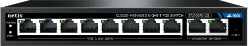 Коммутатор Netis ST210GPD-2G (L2) 10x1Гбит/с 8PoE 117W настраиваемый