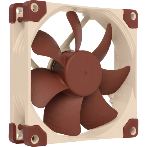 Кулер для корпуса/ Case Cooler Noctua NF-A9 5V PWM (92x92x25mm, 4-pin PWM, 46.44CFM, 22.8dBA, 2000RPM, Beige/Brown)
