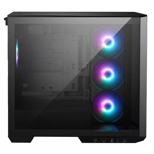 Корпус MSI MAG Pano M100R PZ , Micro-ATX, 1xUSB 3.2 Gen 1, 1xUSB 3.2 Gen2 Type-C, 4x120mm ARGB Fan, ARGB+PWM Control Board, TG (306-7G24R25-HH9) фото 4
