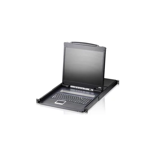 8-портовый KVM-переключатель с ЖК-дисплеем 19