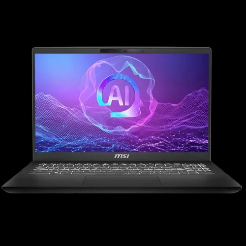 Ноутбук MSI Modern 15 H AI C1MTG-084US Ultra 9 185H 32Gb SSD1Tb Intel UHD Graphics 15.6 IPS Touch FHD (1920x1080) Windows 11 Home Multi Language black WiFi BT Cam (9S7-15H551-237)
