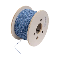 1-парный кроссировочный кабель, 24 AWG, бухта 500 метров, бело-синий (TWT-CRS1PAIR-BL)