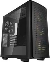 Корпус Deepcool CK560 черный без БП ATX 2x120mm 1x140mm 2xUSB3.0 audio bott PSU (R-CK560-BKAAE4-G-1)