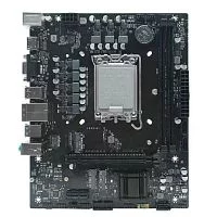 CBR B760-D4 { Chipset B760, Socket 1700, 2*DDR4, mATX, HDMI+VGA, 1*PCIEx16, 1*PCIEx1, 1*M.2 (NVME), 3*SATA3, 4*USB 2.0 + 2*USB3.0, LAN 1Gb} OEM УПАКОВКА (MB-ARB760-D4-BLK)