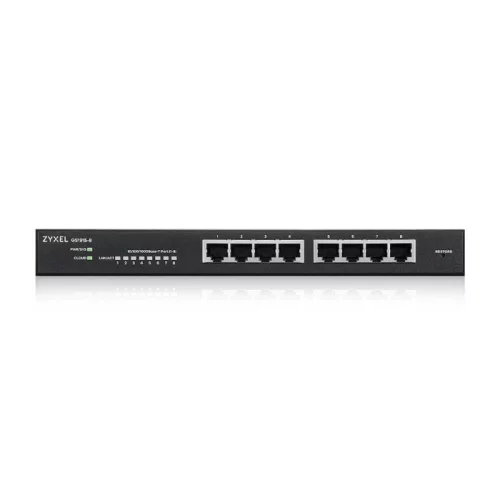 Коммутатор/ Multigigabit Smart L3 Lite switch Zyxel NebulaFlex XMG1915-10EP, 8xRJ-45: 1/2.5G PoE++, 2xSFP+, silent (no fan), PoE budget 130 W (XMG1915-10EP-EU0101F)