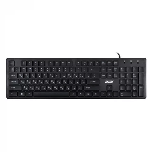 Клавиатура/ Клавиатура Acer OKW020 USB slim black (ZL.KBDEE.001)