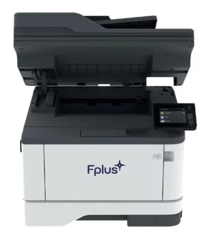 МФУ Fplus MB401adfn (лаз.моно,факс,A4,40 стр./ мин,дуплекс 13 стр/ мин,600x600dpi,перв.стр.5.9с.,DADF однопрох.50л.,CIS,600x600ppi,скан.моно 92 стор/ мин,цв.40 стор/ мин,2.8
