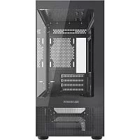 Powercase Vision Micro M2, Tempered Glass, чёрный, mATX (CVMBM2-L0)