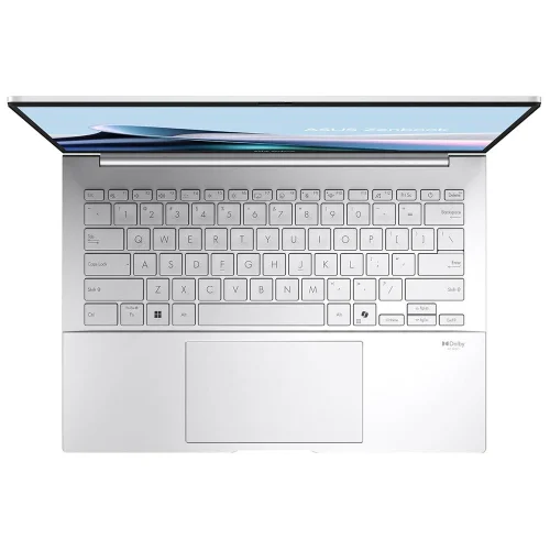 Ноутбук ASUS Zenbook 14 UX3405CA-ST1109 (90NB14W2-M01MR0) Ноутбук ASUS Zenbook 14 UX3405CA-ST1109 Intel Core Ultra 9 285H/ 32Gb (soldered D5)/ SSD1Tb/ UMA/ 14/ OLED/ WQXGA+/ 2880x1800/ 120Hz/ NoOS/ Foggy Silver/ 1.2kg (90NB14W2-M01MR0) фото 3