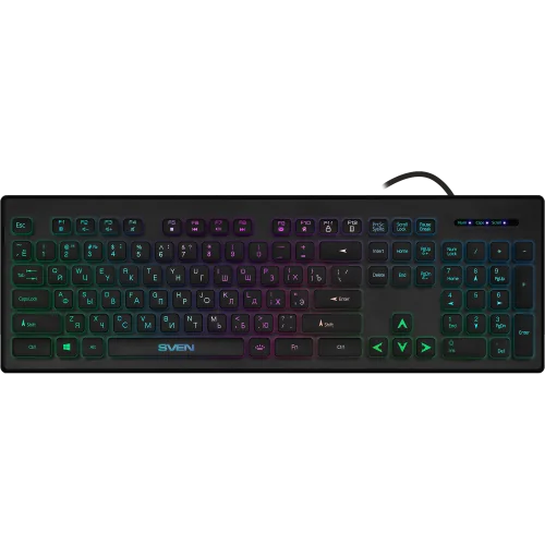 Клавиатура SVEN KB-C7500EL (104кл, подсветка ) (SV-020804)