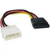 Exegate EX138936RUS Переходник питания IDE-устройств 1big в 1SATA ExeGate 15см