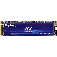 Твердотельный накопитель/ Kingspec SSD NX-4096 2280, 4096GB, M.2(22x80mm), NVMe, PCIe 3.0 x4, 3D QLC, R/ W 3600/ 3200MB/ s, IOPs 380 000/ 320 000, TBW 1920, DWPD 0.4 (3 года) (NX-4TB 2280)