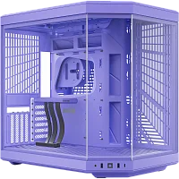 Корпус без блока питания/ Case HYTE Y70, Midi-Tower, TG, no fans, 2xUSB-A 3.2, 1xUSB Type-C, E-ATX, ATX, mATX, mITX Taro Milk (CS-HYTE-Y70-TM)