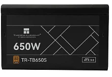 Блок питания Thermalright, 650W 80+ Bronze (ATX, 3.0, Non-modular, 1x24(20+4)pin 550mm, 1xCPU*2 8(4+4)pin 600+150mm, 1xPCIe*2 8(6+2)pin 500+150mm, 1xSATA*3+MOLEX4pin*1 400+150+150+150mm, 1xSATA*2+MOLEX4pin*2 400+150+150+150mm, Ac (TR-TB650S)