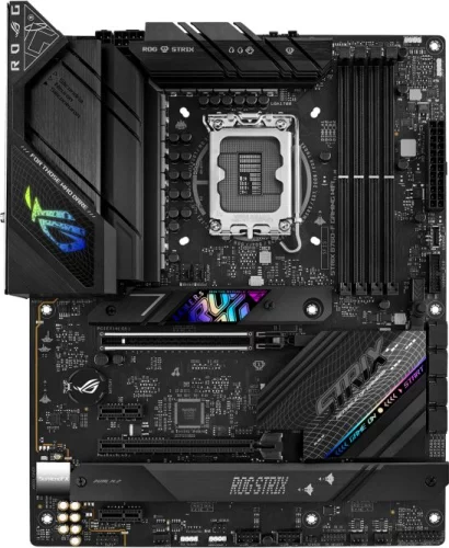 Материнская плата Asus ROG STRIX B760-F GAMING WIFI Soc-1700 Intel B760 4xDDR5 ATX AC`97 8ch(7.1) 2.5Gg RAID+HDMI+DP (90MB1CT0-M0EAY0)