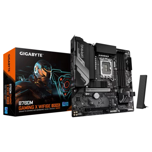 Материнская плата Gigabyte B760M GAMING X WIFI6E GEN5, RTL