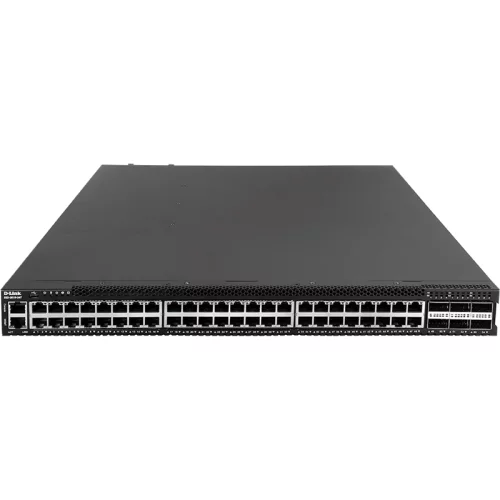 Коммутатор/ DXS-3610-54T/*SI Managed L3 Stackable Switch 48x10GBase-T, 6x100GBase-X QSFP28, CLI, 1000Base-T Management, RJ45 Console, micro-USB, Standard Image F/W (DXS-3610-54T/A1ASI)