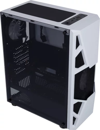 Корпус Formula CL-3303W RGB белый без БП ATX 2x120mm 2xUSB2.0 1xUSB3.0 audio bott PSU фото 13