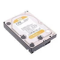 Жесткий диск/ HDD WD SATA3 2Tb Gold 7200 128mb 1 year warranty (WD2005FBYZ)