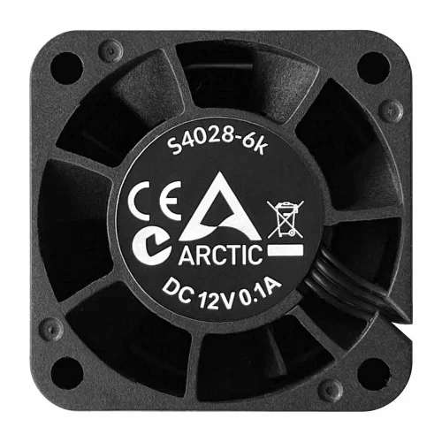 Вентилятор Arctic Cooling Вентилятор корпусной ARCTIC S4028-6K 250 - 6000 rpm Dual Ball Bearing 4-Pin Fan-Connector (ACFAN00185A) фото 3
