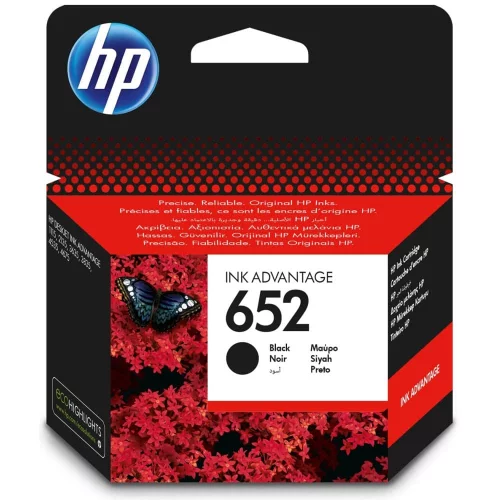 Картридж/ HP 652 Black Ink Cartridge (F6V25AE)