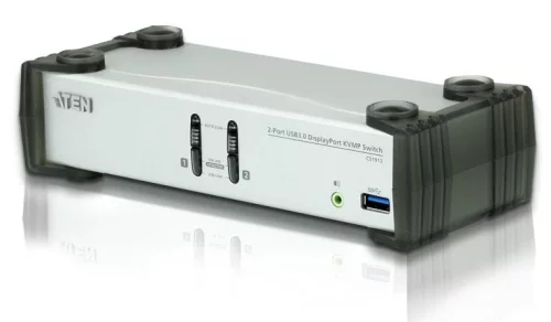 ATEN 2-Port USB 3.0 DisplayPort KVMP™ Switch (Cables included) (CS1912-AT-G)