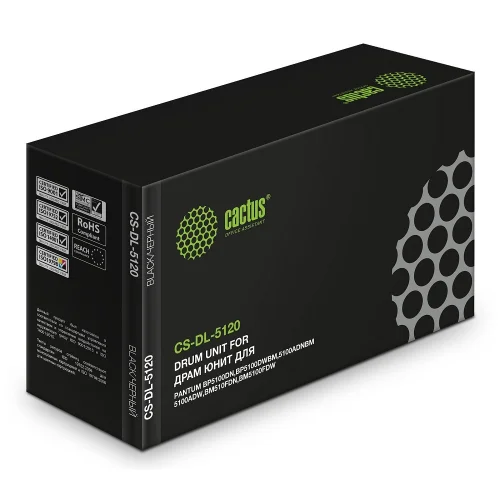 Блок фотобарабана Cactus CS-DL-5120 DL-5120/DL-5120P черный ч/б:30000стр. для BM5100ADN/BM5100ADW/BM5100FDN/BM5100FDW/BP5100DN/BP5100DW Pantum
