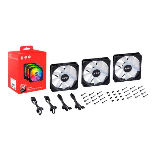 Вентилятор в корпус ADATA XPG VENTOR120ARGBPWM3C-BKCWW (3-pack)