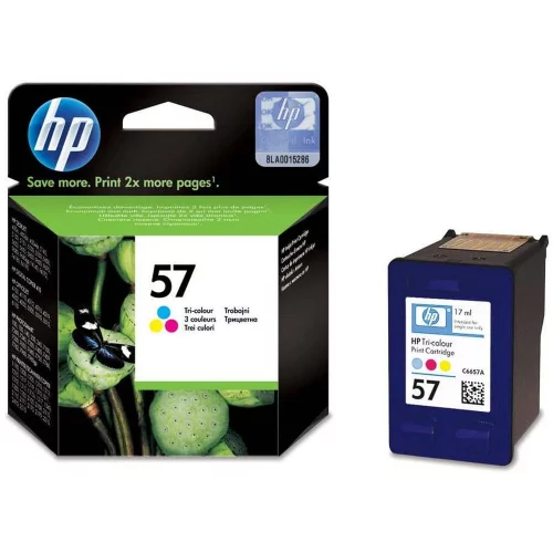 Картридж HP 57 трехцветный 17 мл (C6657AE) (C6657AE) Картридж/ HP 57 Tri-Colour Inkjet Print Cartridge (C6657AE)