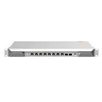 Маршрутизатор 1*WAN 2.5Гб/ с, 1*LAN 1Гб/ с, 3*LAN/ WAN 2.5Гб/ с, 3*LAN/ WAN 1Гб/ с, 2*1/ 2.5/ 10Гб/ с SFP+, 1500 одновременных пользователей, 4Gbps (RG-EG1510XS)