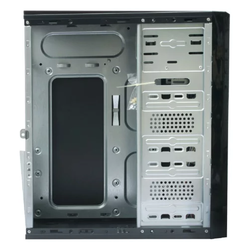 PowerCool S1007BK U3 450W {Тип: Midi-Tower, цвет: черный, форм-фактор: ATX, mATX, блок питания: 450 Вт, вентилятор: 120 мм, размеры: 175 x 407 x 362 мм, дополнительно: USB3.0 x2, наушники, микрофон} (S1007BK-U3-450W) фото 2