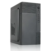 Корпус без блока питания/ Case Forza mATX case, black, W/ O PSU, w/ 2xUSB2.0, w/ pwr cord, w/ o FAN (FZ-017)