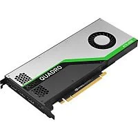 Видеокарта/ VGA PNY NVIDIA Quadro RTX 4000 (Turing TU106), 8GB GDDR6/256 bit, PCI Express 3.0 16x, 3xDP, DisplayPort-DVI-D, USB Type-C, 1xStereo, 1xSync (VCQRTX4000BLK-1)