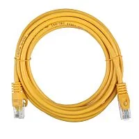 Кабель ACD Патч-корд ACD-LPU5E-30Y |ACD-LPU5E-30Y| Cat5e UTP 24AWG 4Pair, 7/ 0.18мм CCA Желтый, 3.0м